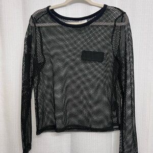 Mesh E-girl Top